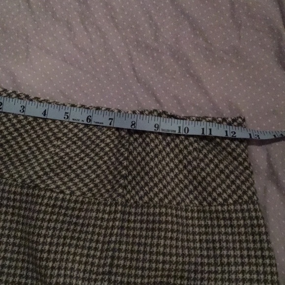 Wool blend houndstooth skirt - Picture 8 of 8